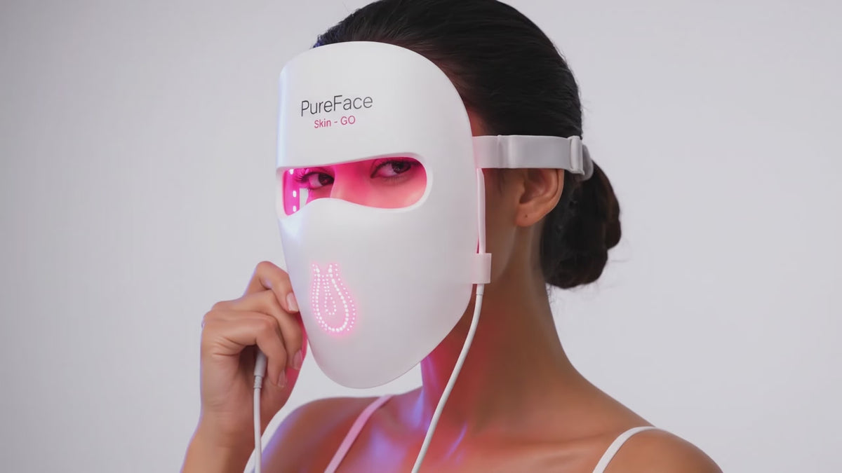 PureFace Skin GO – 4D LED Light Therapy Face Mask